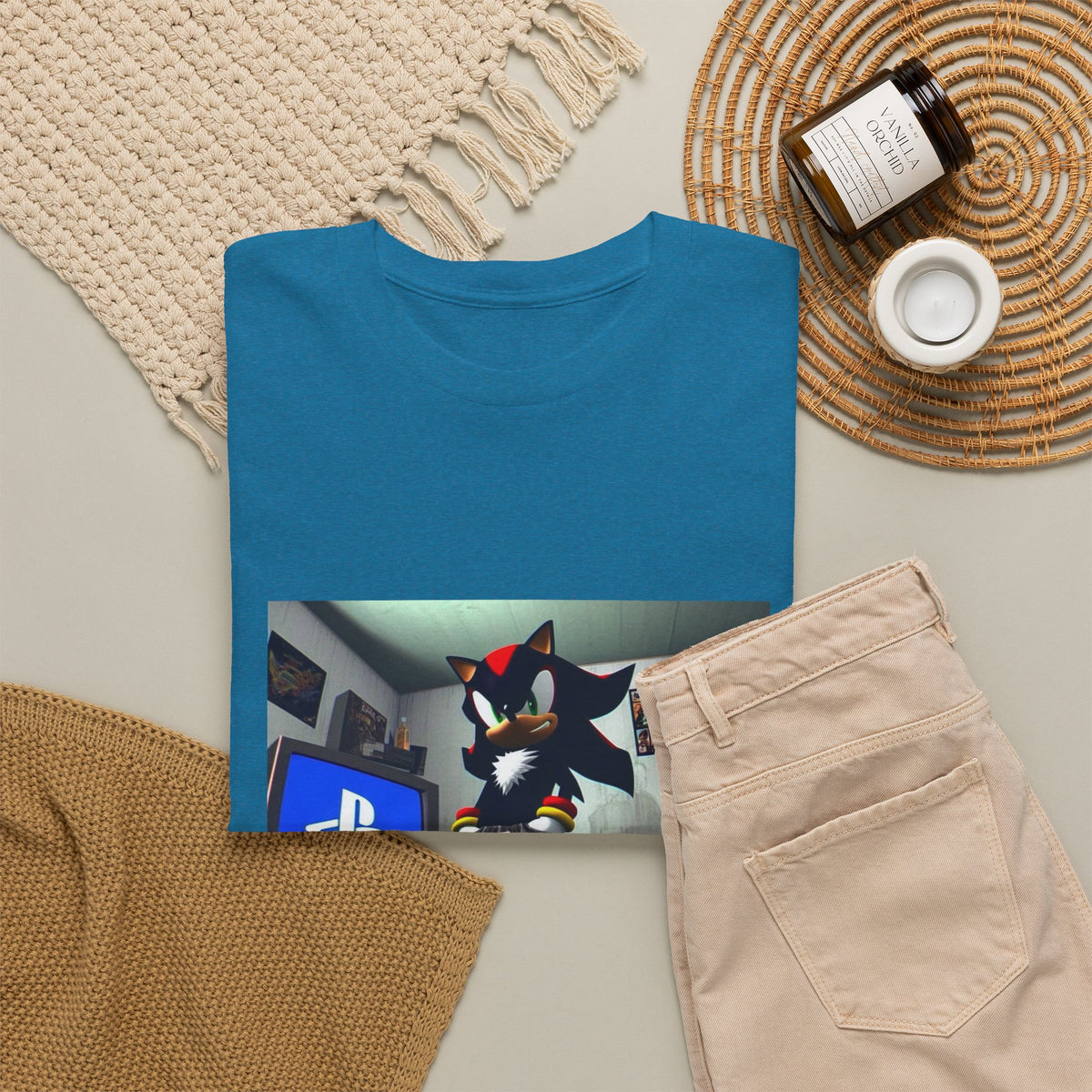 Shadow The Hedgehog's Y2K Drip Tee