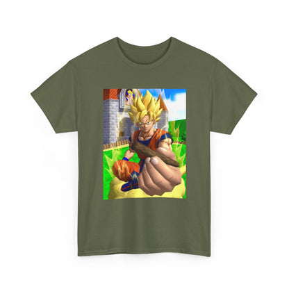 Super Saiyan Goku Holding A Blunt Tee