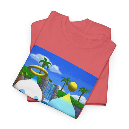 Chao Flipping Off In Paradise Tee