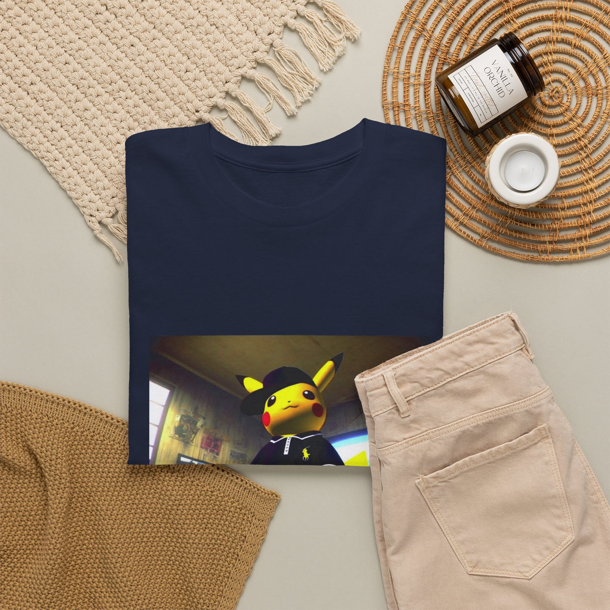 Pikachu Dressed In Streetwear Swag Tee