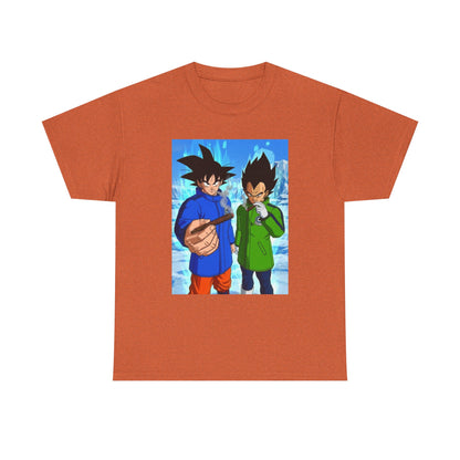 Goku and Vegeta Chillin' On Ice