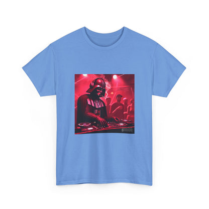 Darth Vader DJ Mixing And Smoking Tee