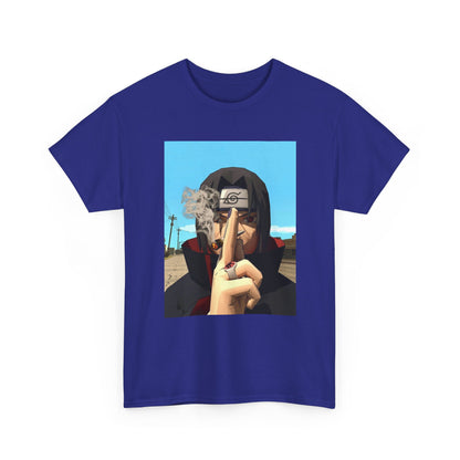 Itachi Uchiha Smoking Cigar Streetwear Tee
