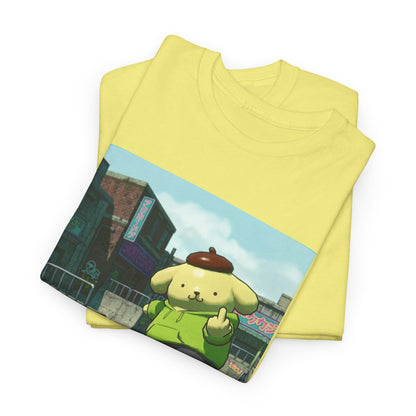 Pompompurin Skating And Flipping The Bird