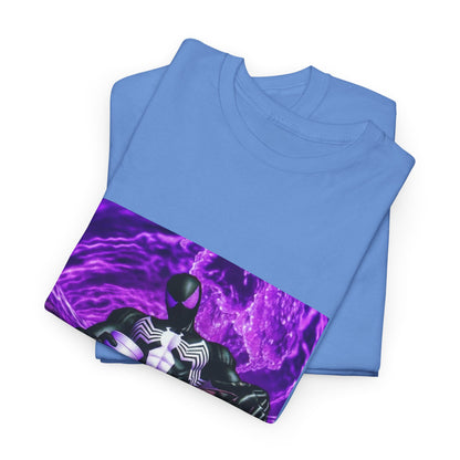 Symbiote Spider-Man Chilling with Lean Tee