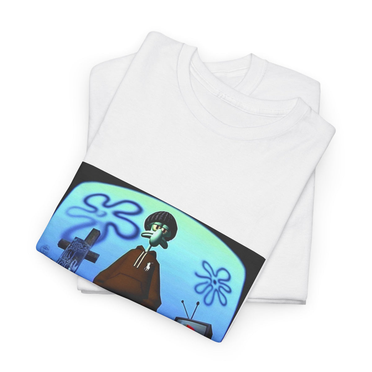 Drip Squidward Chilling In His Pad Tee