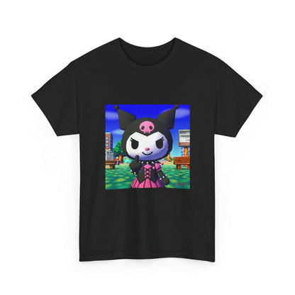 Kuromi Flipping The Bird In Animal Crossing