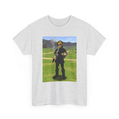 Edgy Dark Link Bong Hit Tee
