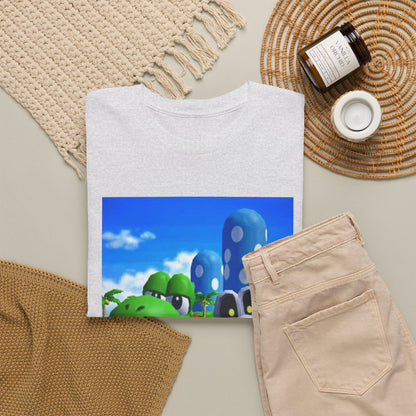 Yoshi and Dry Bones Flipping The Bird Tee (Design 4)