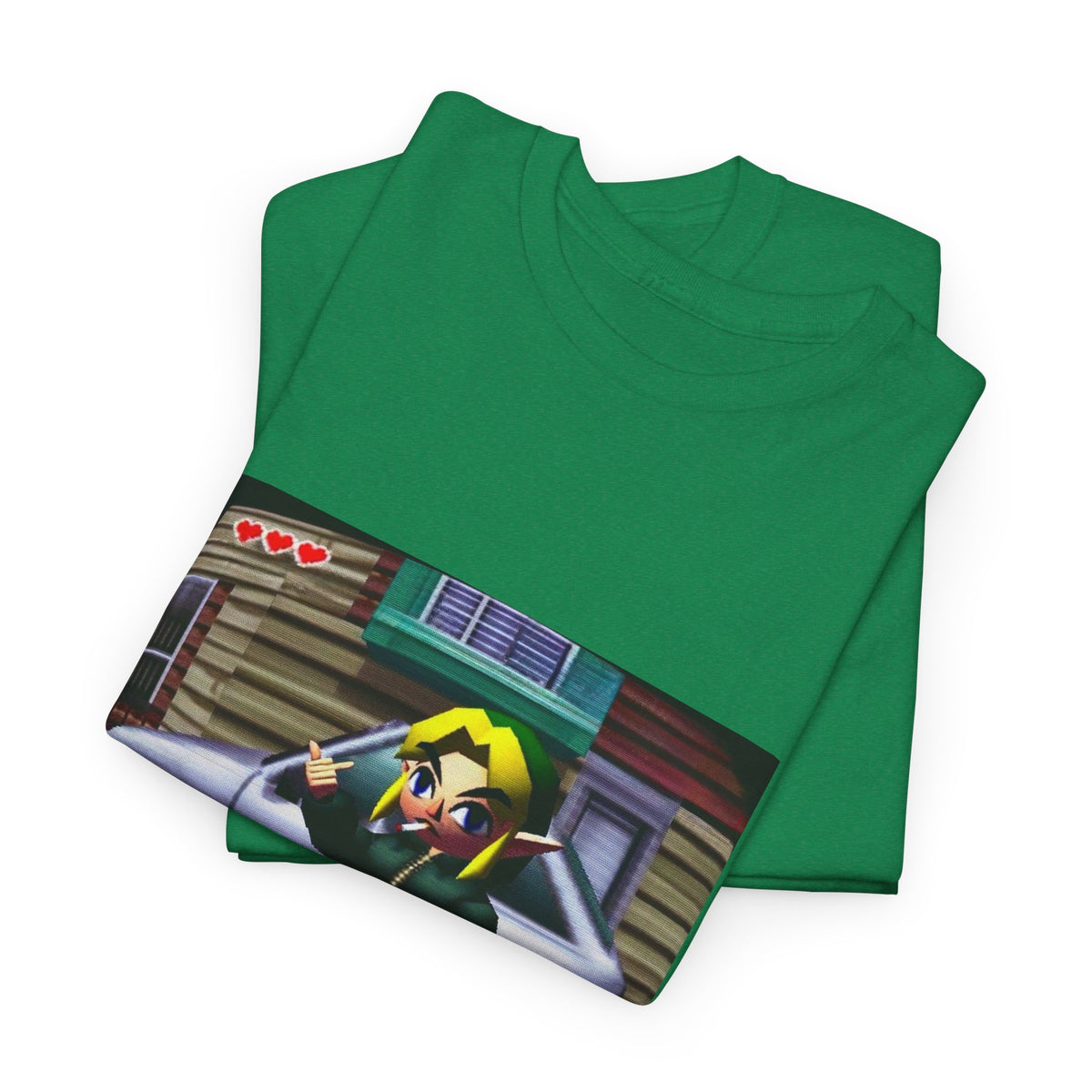 Link Smoking And Flipping The Bird Tee