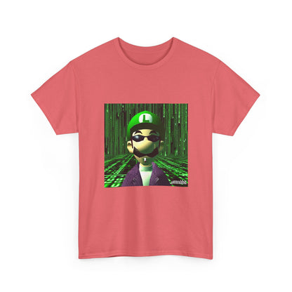 Matrix Luigi Smoking In The Glitch