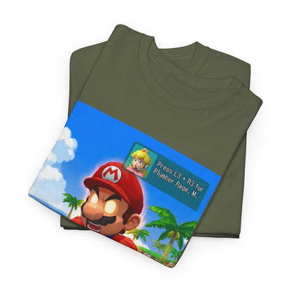 Mario's Plumber Rage Beach Tee
