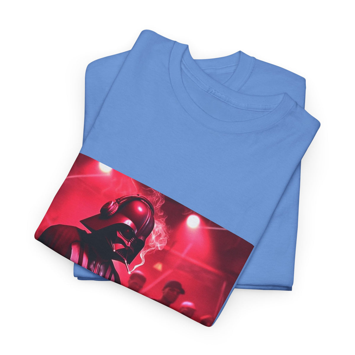 Darth Vader DJ Mixing And Smoking Tee
