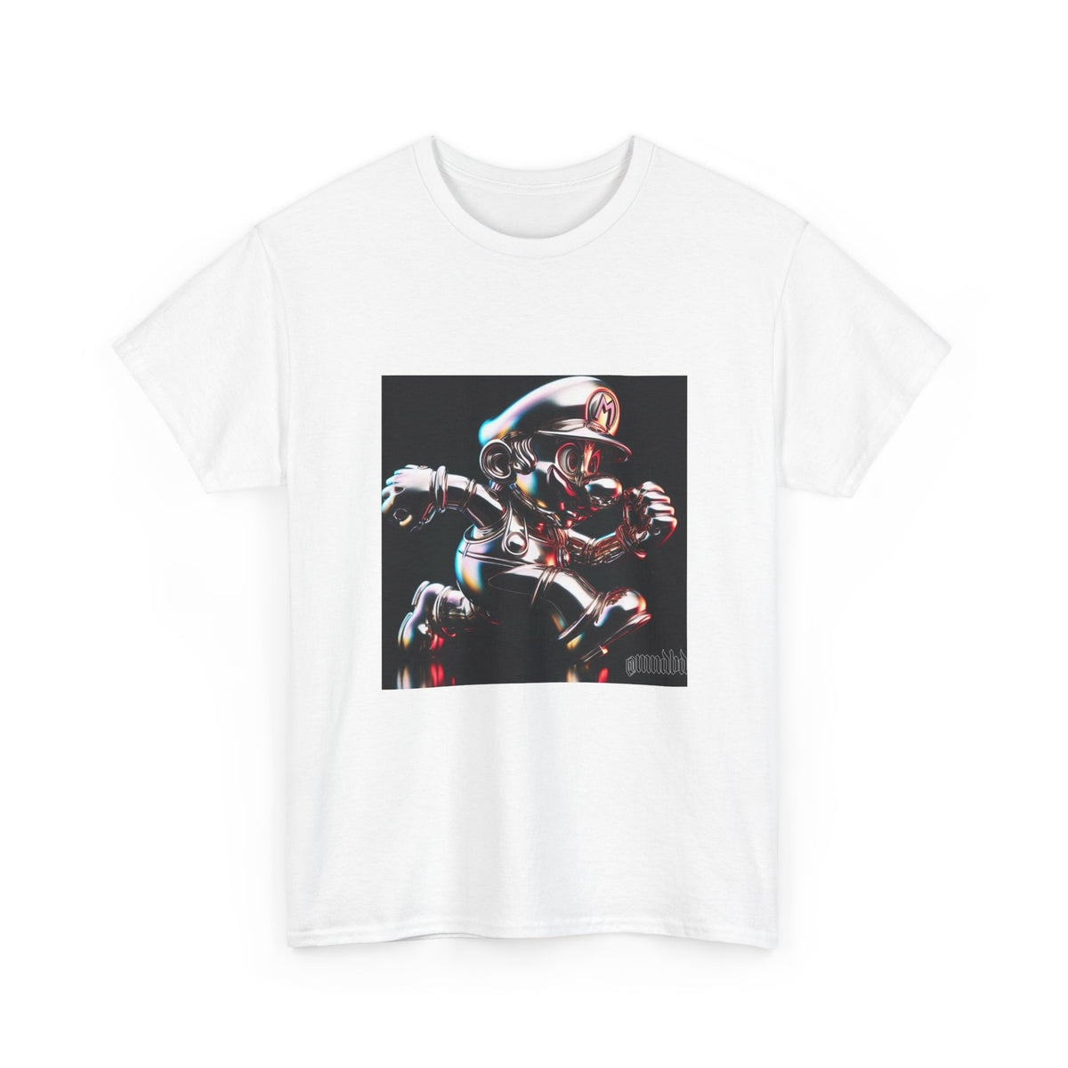 Chrome Plated Mario Running