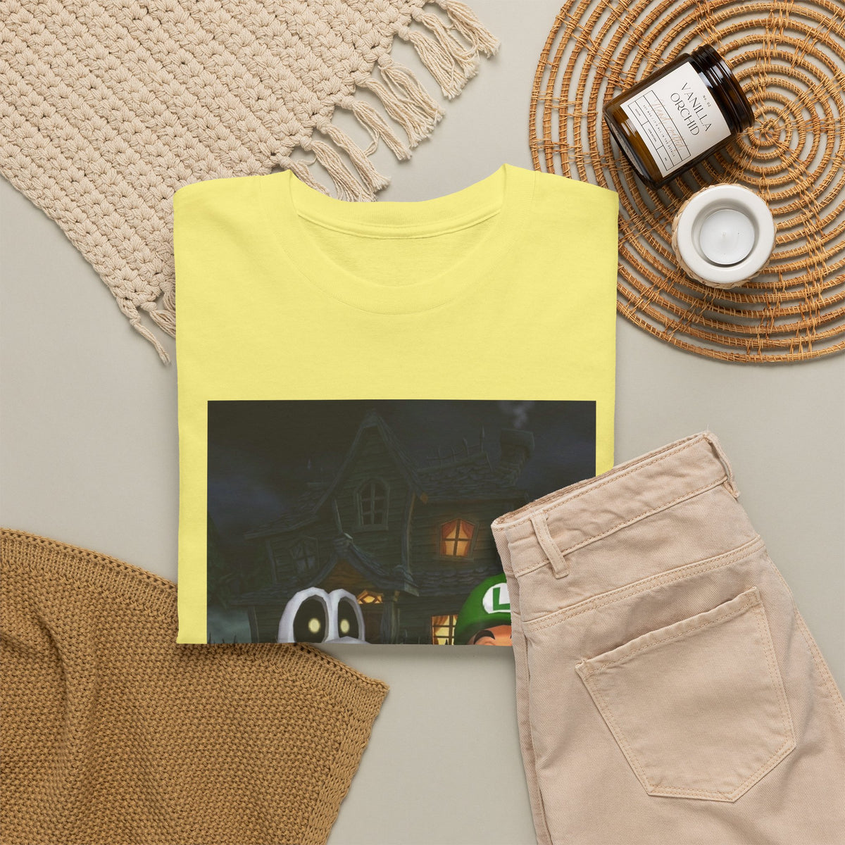 Luigi And Dry Bones Smoking Cigars Tee