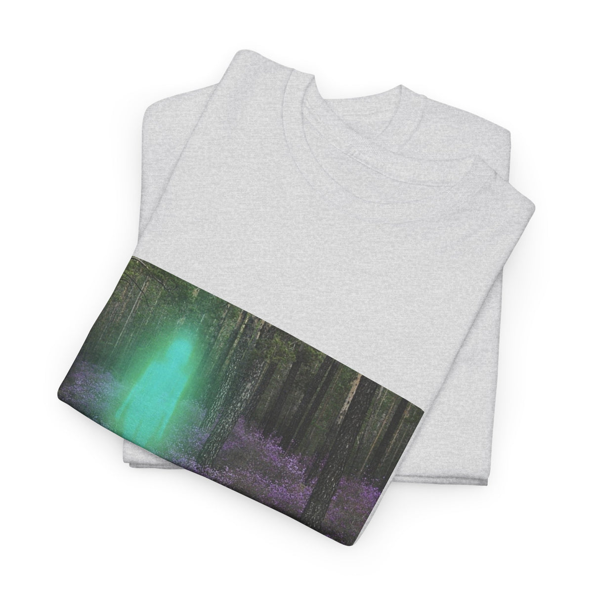 Visitor Exploring Neon Alley Tee