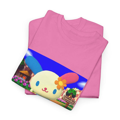 Cute Bunny Giving The Finger Tee