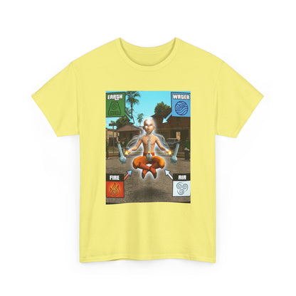 Avatar Aang Element Bending With Bongs Tee