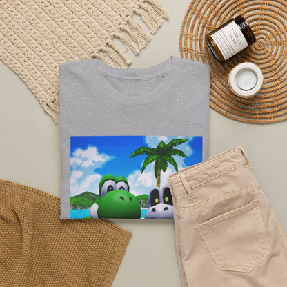 Yoshi and Dry Bones Flipping Off (Design 4)