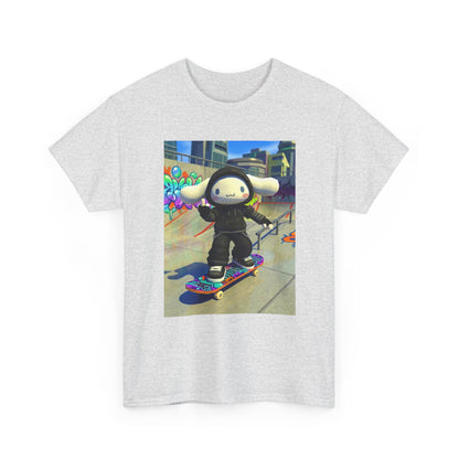 Edgy Cinnamoroll Skater Flipping Off Tee