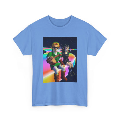 Link And Dark Link Smoking In Space