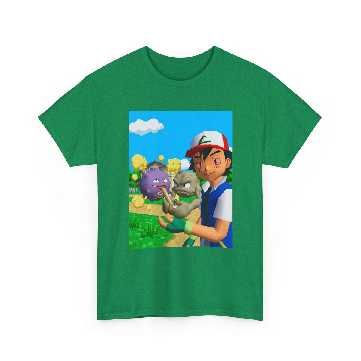 Ash, Geodude, Koffing Get High