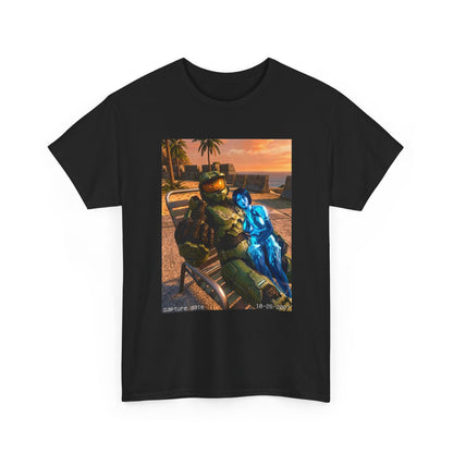 Master Chief And Cortana Chillin' On The Beach