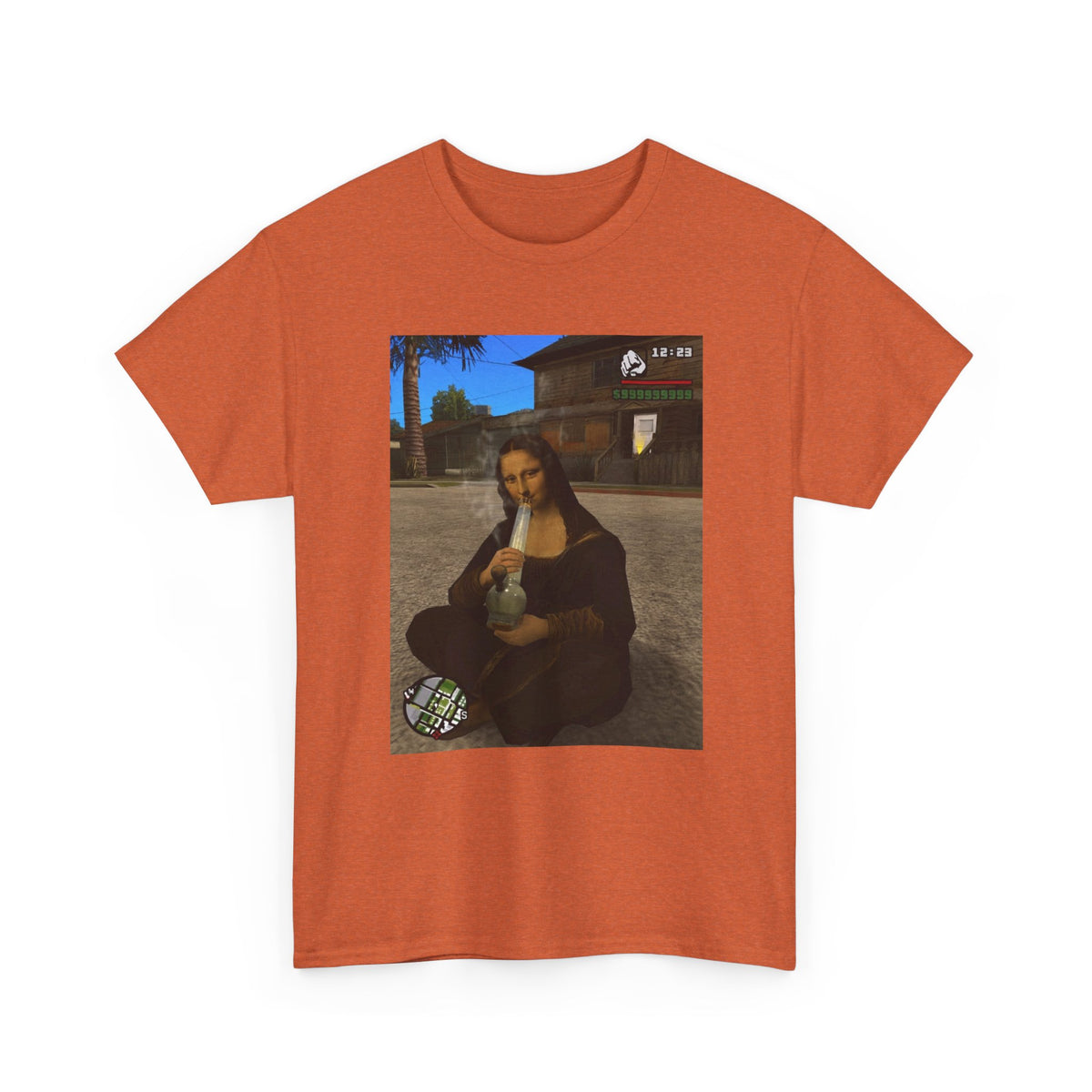 Mona Lisa Hitting The Bong Tee