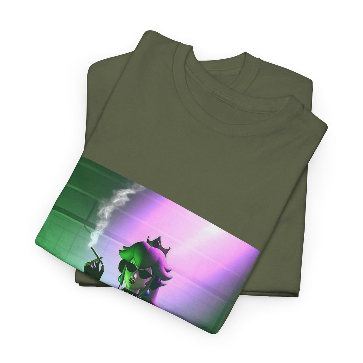 DJ Peach Smoking At The Rave Tee