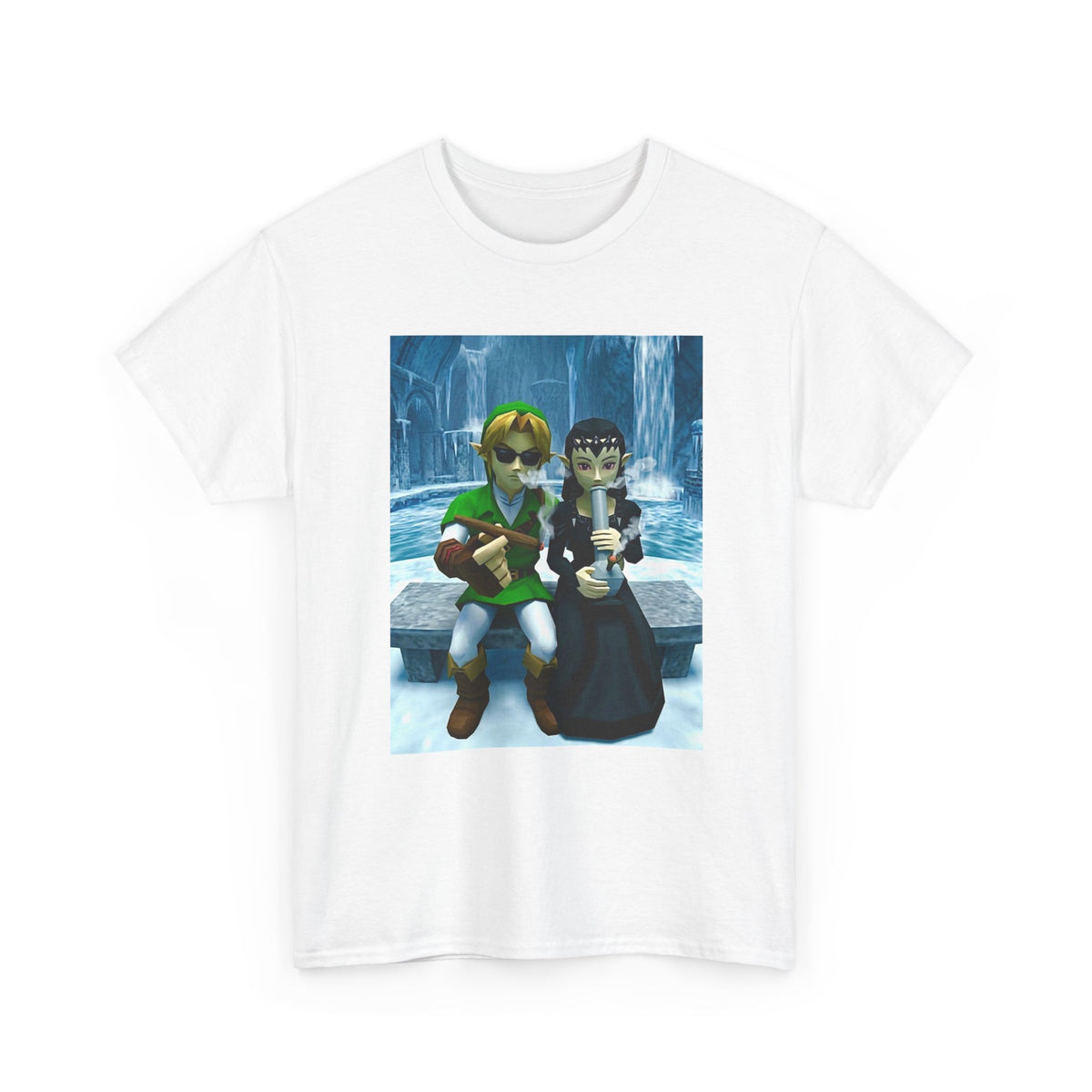 Link and Dark Linka Chillin' in Ice Palace
