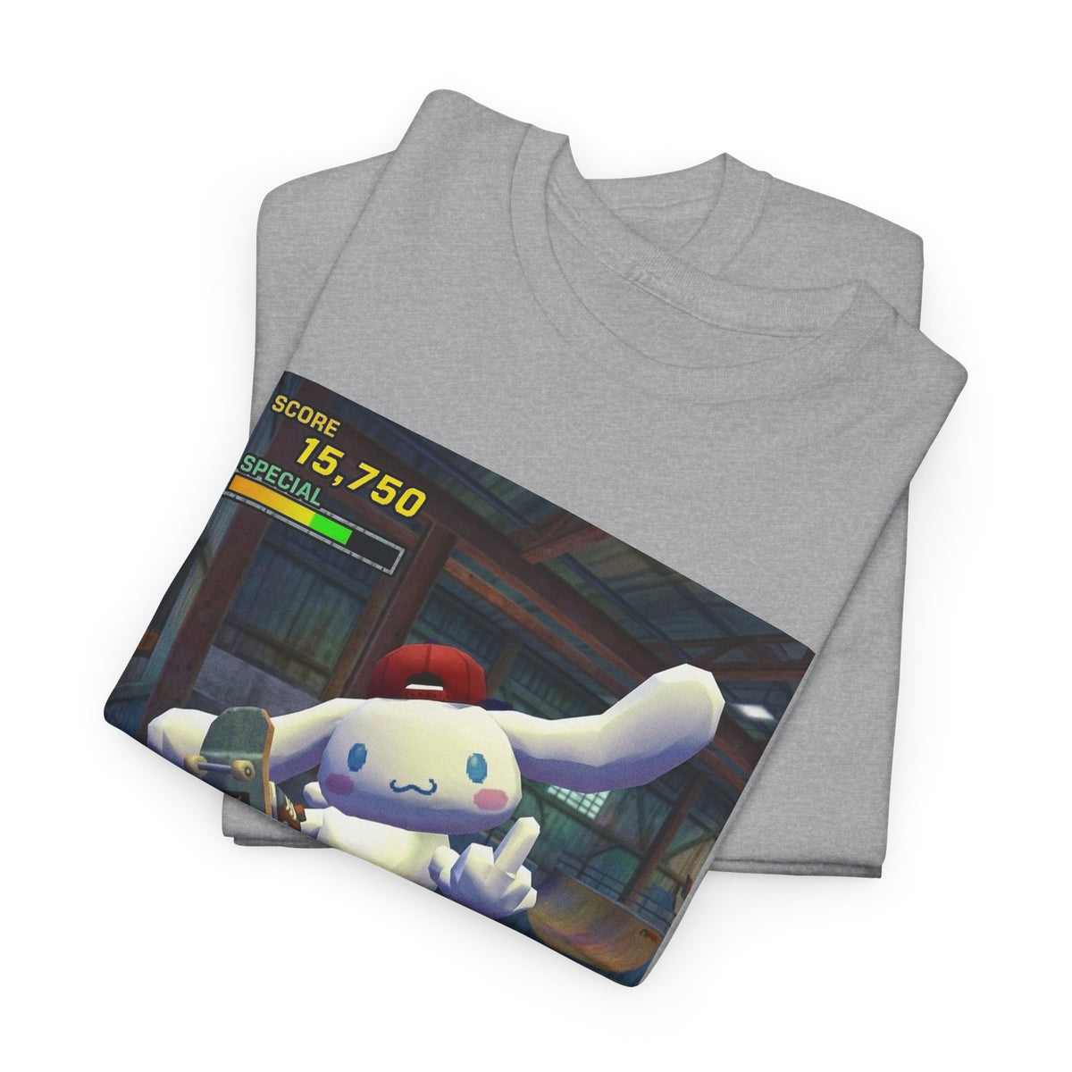 Cinnamoroll Shredding And Flipping You Off Tee