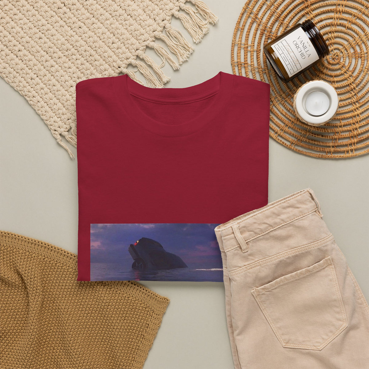 Midnight Leaf Whisper Graphic Tee