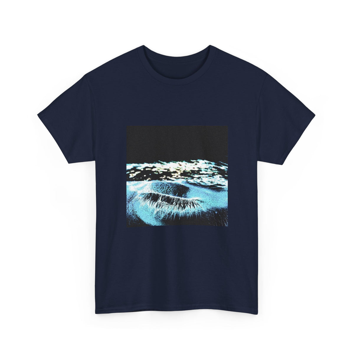 Hidden Green Pulse Graphic Tee
