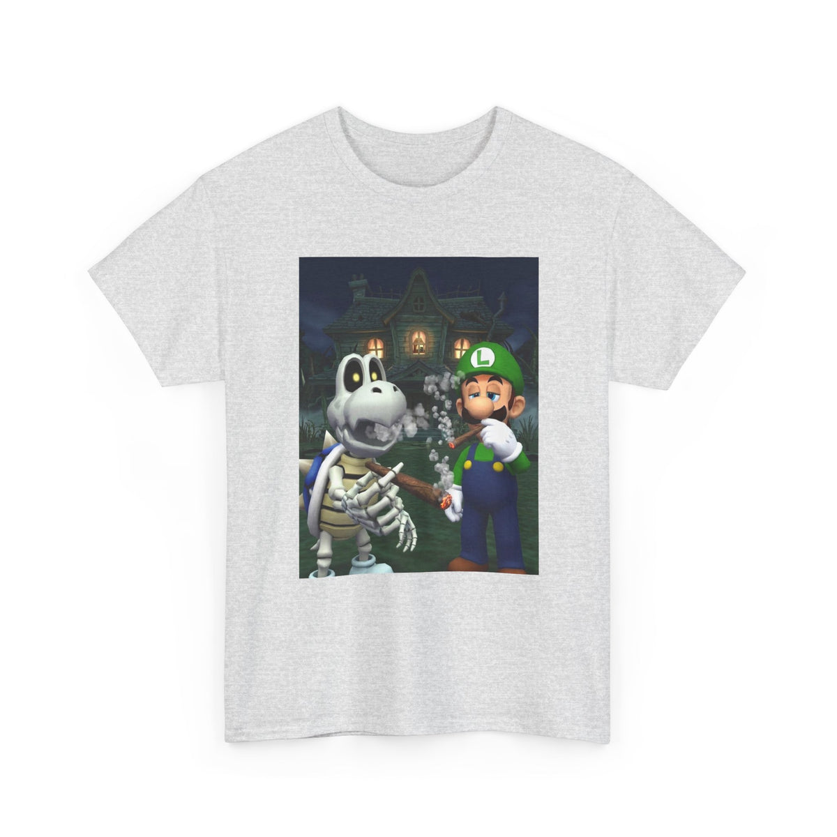 Luigi And Dry Bones Smoking Blunts
