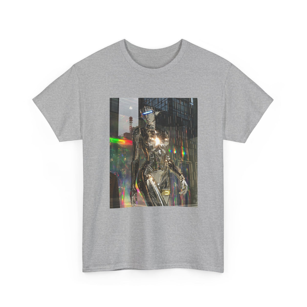 Neon Ember Flow Graphic Tee