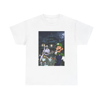 Luigi and Dry Bones Hotboxing Haunted Mansion Tee