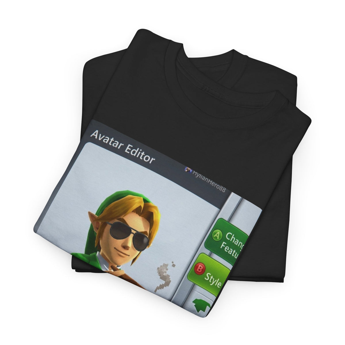 Hylian Hero Smoking A Stogie Tee