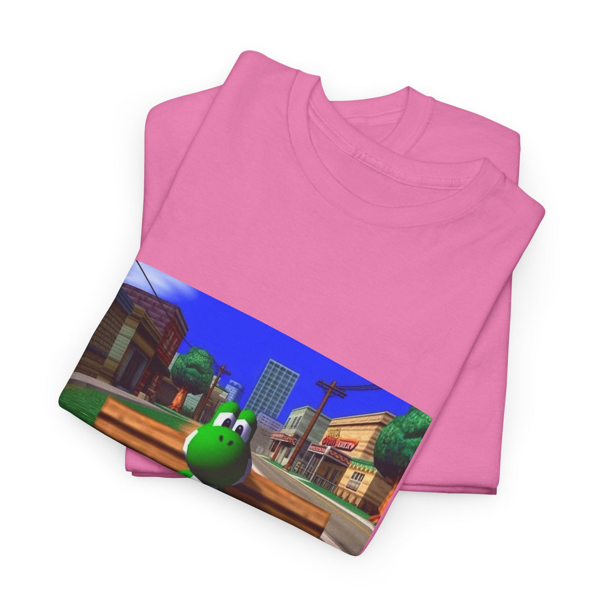 Yoshi Chillin' On The Bench Streetwear Tee