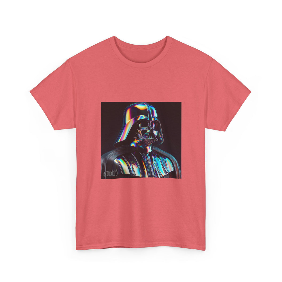 Holographic Dark Lord Vaporwave Icon Tee