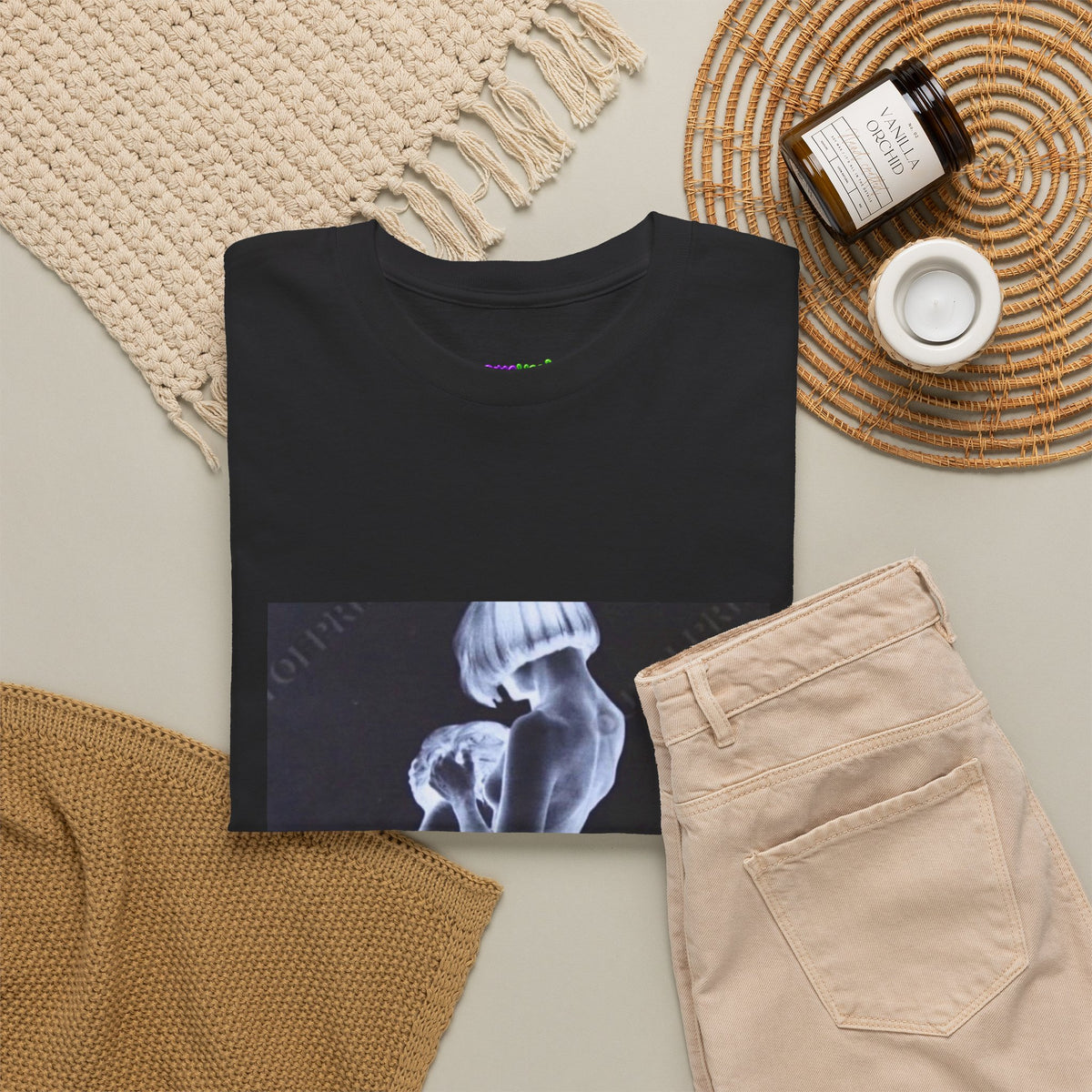Negative Word Graphic Tee