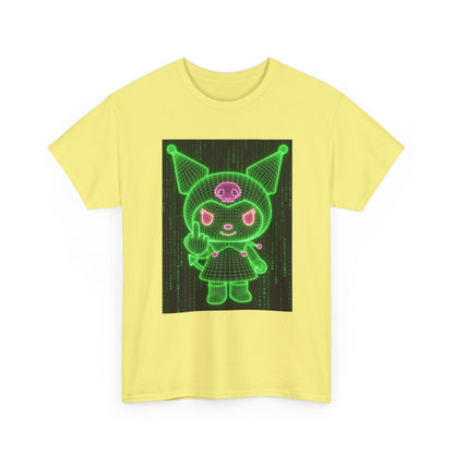 Kuromi Flipping The Bird Matrix Tee