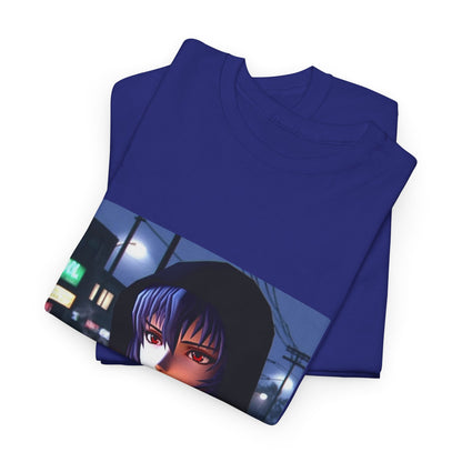 Rei Ayanami cruising GTA San Andreas Tee (Design 2)