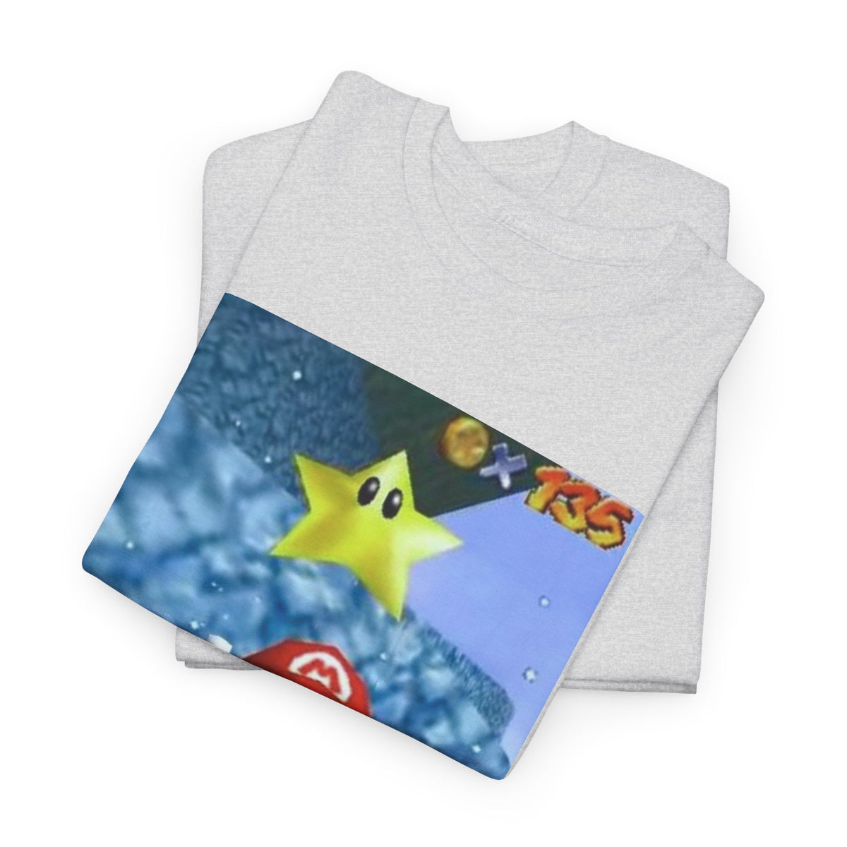 Mario Flips The Bird In Icy World Tee