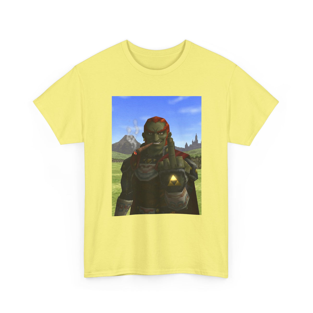 Ganondorf Smoking, Flipping Bird Tee
