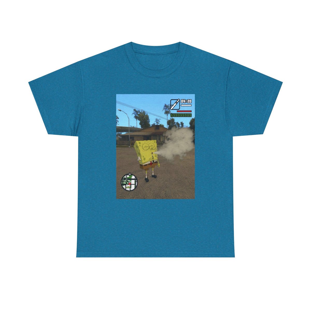 Spongebob 4:20 Grand Theft Auto Street Scene