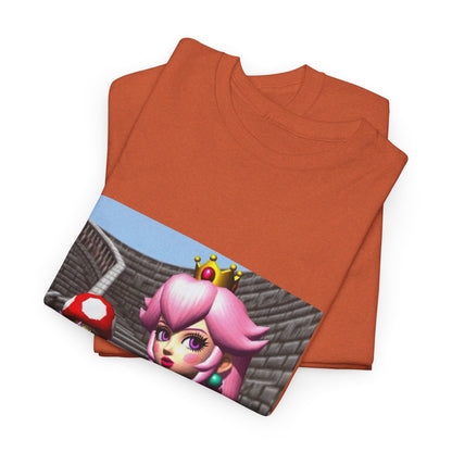 Gothic Princess Peach With Mushroom Tee