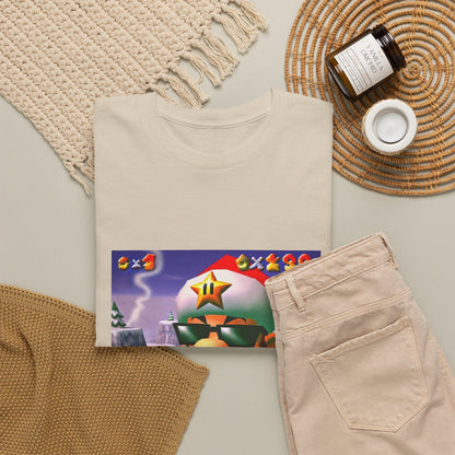 Cool Mario Santa Smoking Cigar Tee