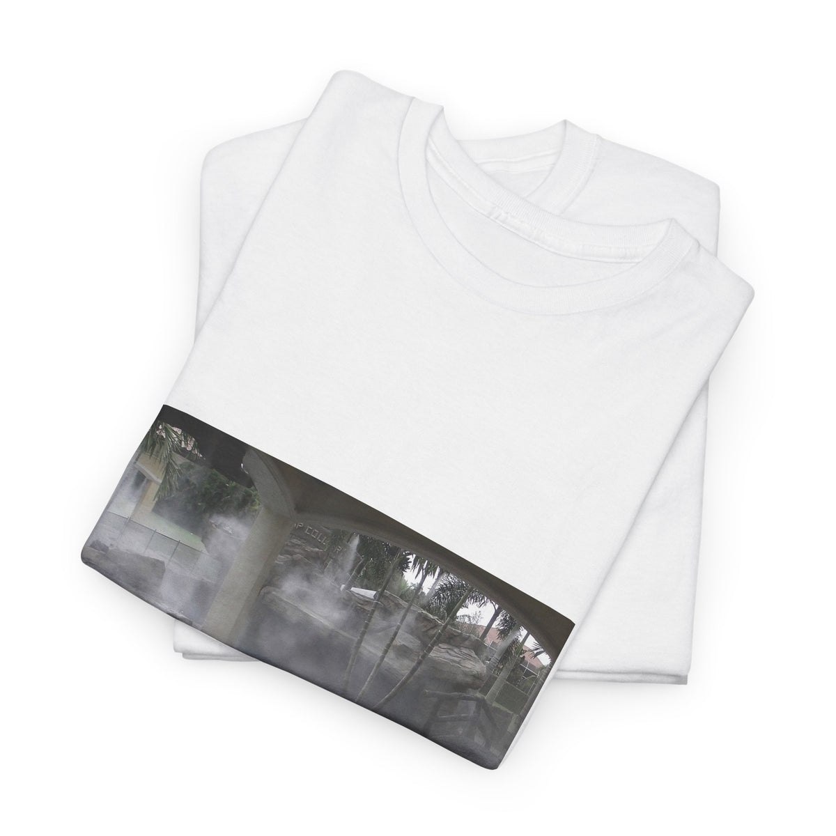 Neon Resin Flow Graphic Tee