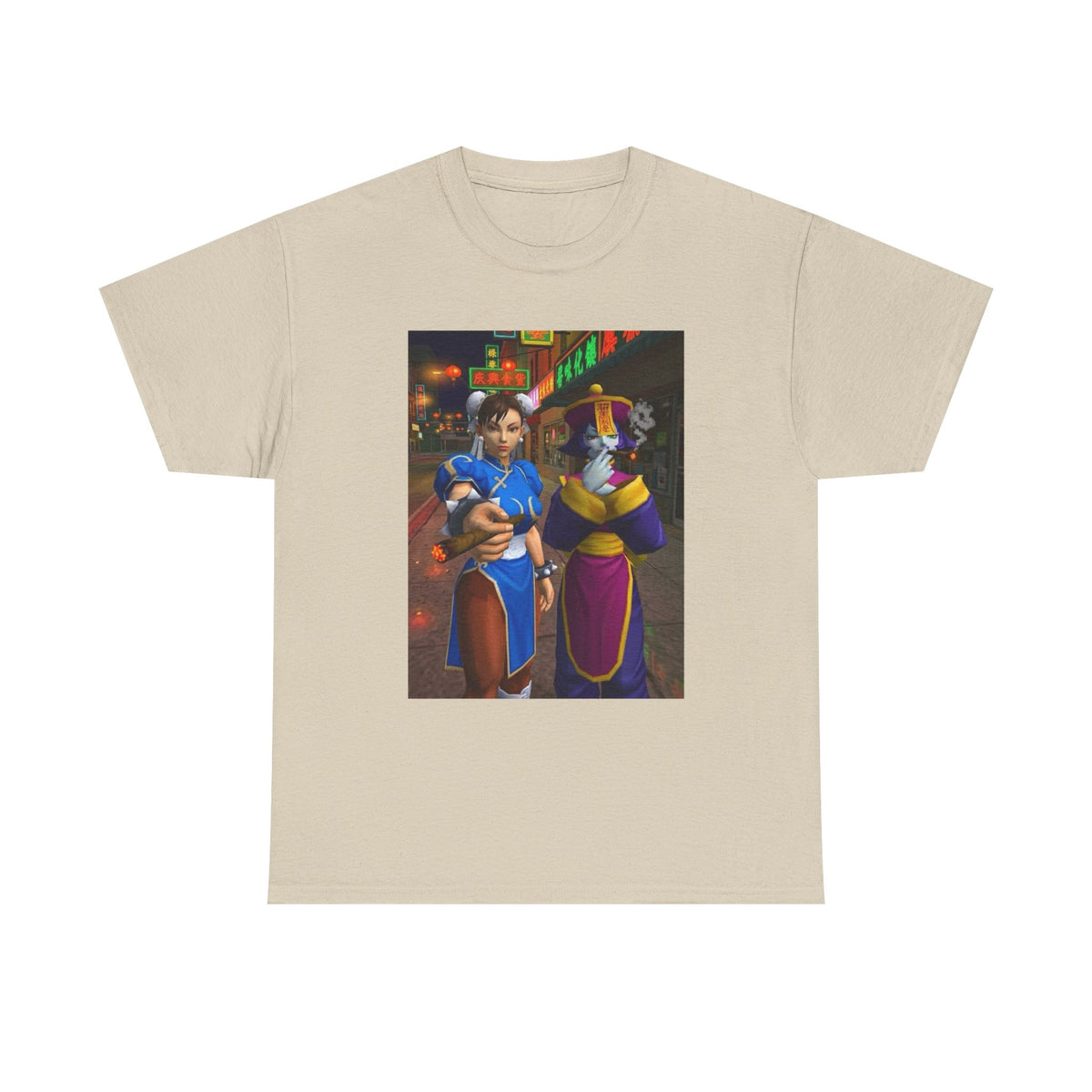 Chun-Li And Hsien-Ko On Night Patrol