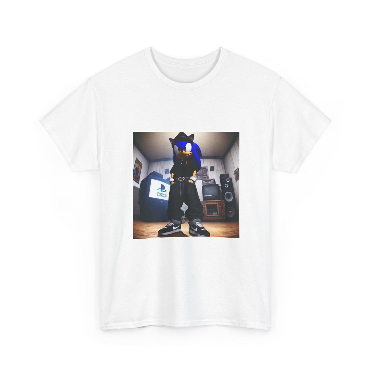 Sonic Drip With PlayStation Room Tee